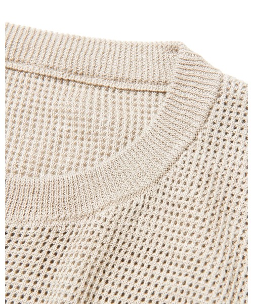 SOPHNET. LINEN MESH OVERSIZED 定価39600円 SOPHNET. LINEN MESH OVERSIZED 定価39600円