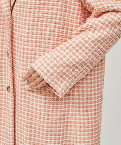 ROPE'（ロペ） コート チェスターコート 「雑誌掲載」カラミツイード