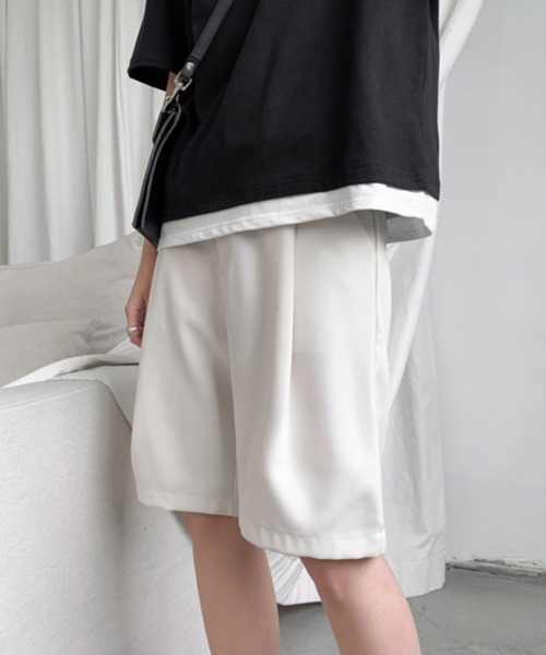 NOWLE（ノウル） ハーフパンツ スラックス 「NOWLE」スラックス ハーフ