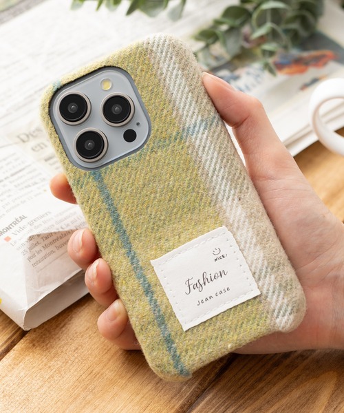 emonique（エモニーク） スマホケース iPhoneケース カバー ウール風