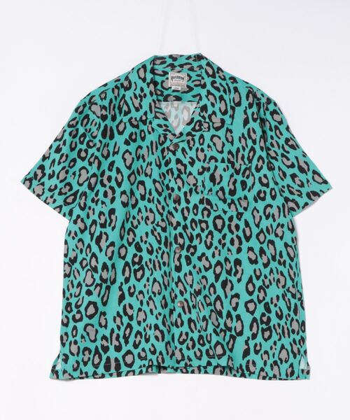 ブラウス シャツ HOUSTON/ヒューストン 41103 ALOHA SHIRT (LEOPARD) / アロハシャツ / HS411 レディース HOUSTON ブラウス シャツ HOUSTON/ヒューストン 41103 ALOHA