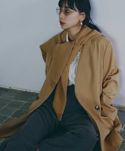 【美品】AMERI FEEL ODD CONSTRUCTION JACKET Ameri（アメリ） ジャケット ノーカラージャケット FEEL ODD