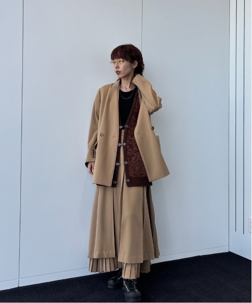 ジャケット・アウター amerivintage ODD CONSTRUCTION JACKET Ameri（アメリ） ジャケット ノーカラージャケット FEEL ODD