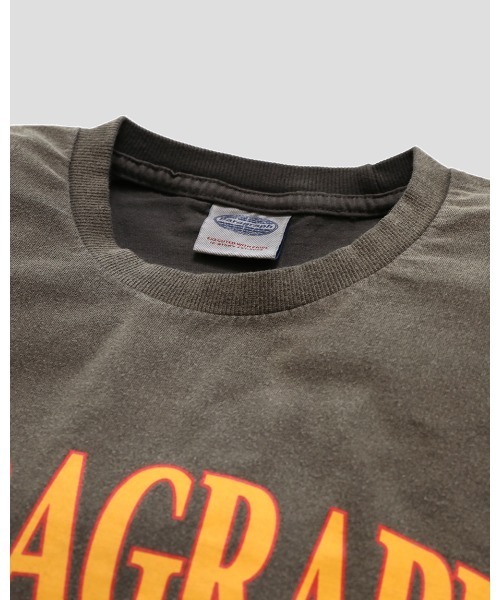 tシャツ A'GEM/9 × .kom「paragraph/パラグラフ」WONDER LAND DYING T SHIRT/ショルダーピグメント半袖カ Paragraph tシャツ A'GEM/9 × .kom「paragraph/パラグラフ