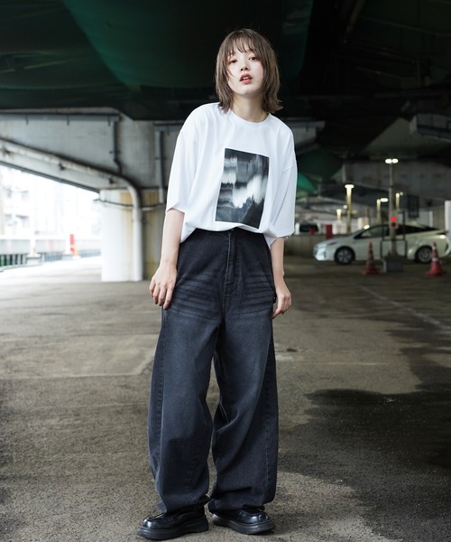 売れ筋商品|||マルコポーロ デニム Tシャツ レディース トップス Top - black 楽天市場】マルコポーロ デニム メンズ Tシャツ トップス Basic