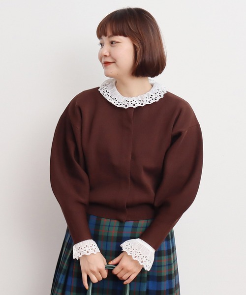 tシャツ ピグメントティアードプルオーバー レディース Dot＆Stripes CHILD WOMAN tシャツ 30/-天竺 ティアードコットン