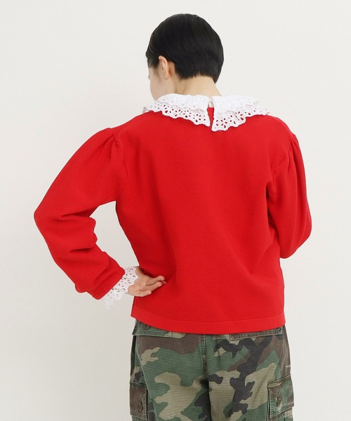 tシャツ ピグメントティアードプルオーバー レディース Dot＆Stripes CHILD WOMAN tシャツ 30/-天竺 ティアードコットン