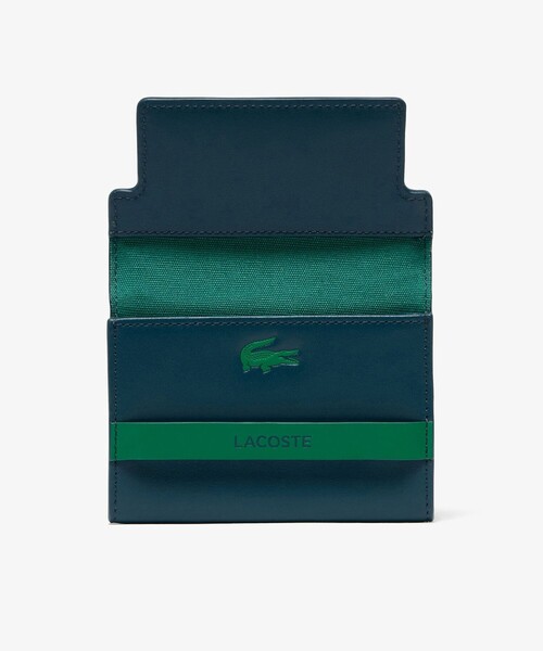 LACOSTE カードケース レザーカードケース : ZOZOTOWN Yahoo!店