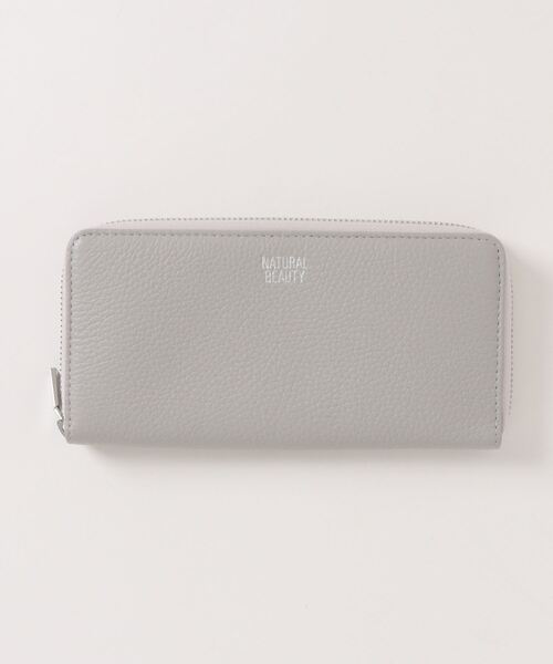ナチュラルビューティー（NATURAL BEAUTY）/【ナチュラル　ビューティー】NATURAL　BEAUTY　グラス　ラウンドファスナー長財布 NATURAL BEAUTY（ナチュラルビューティー） 財布 ラウンド長財布