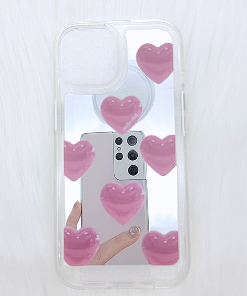 Lace Ladies（レースレディース） スマホケース ぷっくり ハート