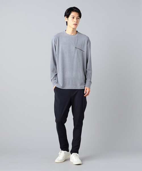 ミレー　メンズ　長袖　ポロシャツ　チャック付き　た定価13200円 ミレー メンズ 長袖 ポロシャツ チャック付き た定価13200円