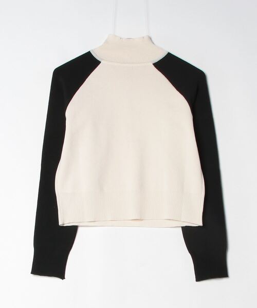 Per sist ence（パーシエンス） ニット セーター ハーフジップバイ