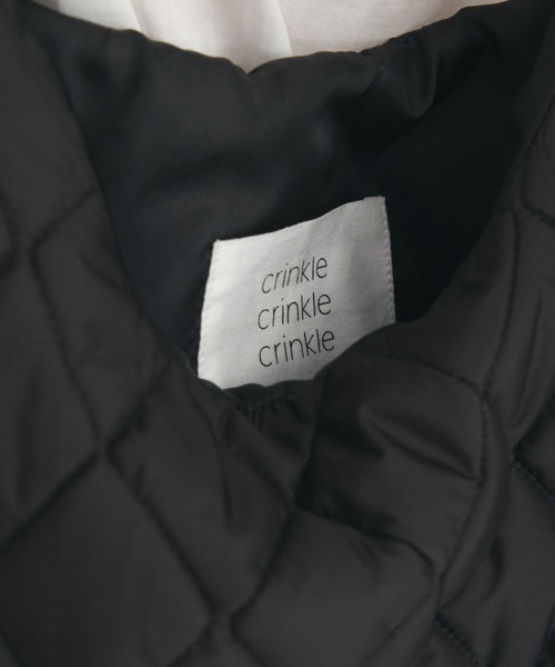 crinkle トートバッグ 「crinkle crinkle」イニシャルキルト