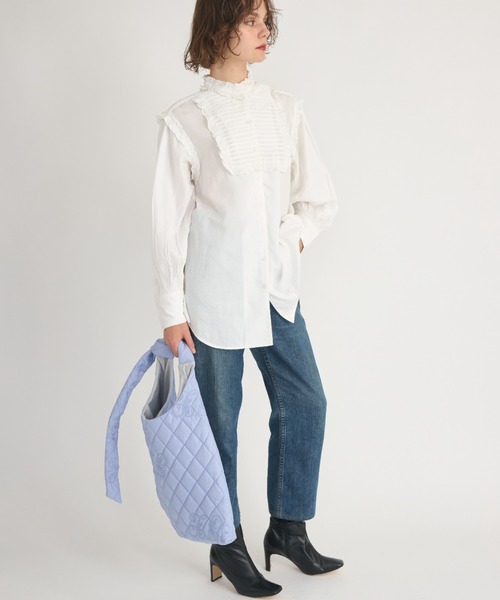 人気 ブランド 服をチェック - 最新トレンドファッション crinkle トートバッグ 「crinkle crinkle」イニシャルキルト バッグ