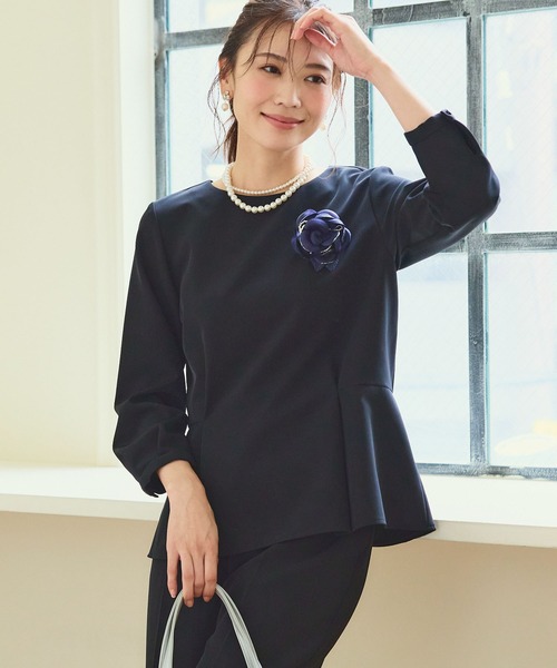 CROSS FUNCTION（クロスファンクション） ブラウス シャツ 「洗える