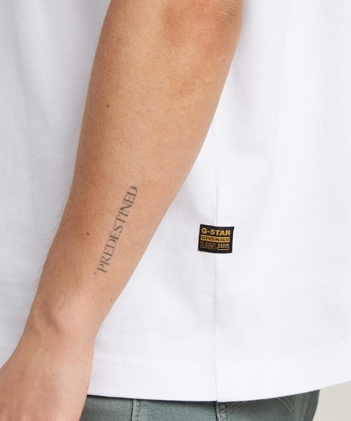 tシャツ BARCODE BOXY T-SHIRT/バーコードグラフィックオーバーサイズTシャツ メンズ | G-STAR RAW | 05