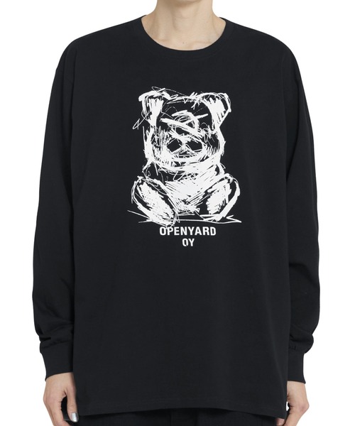OY ODOLLY long t-shirt/オードリープリント長袖Tシャツ OY/オーワイ』 HEART ODOLLY LONG SLEEVE/ハートオードリー長袖Tシャツ