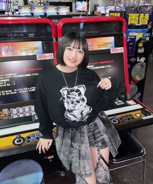 tシャツ 「OY/オーワイ」 SKETCH ODOLLY L/S TEE/スケッチオードリー長袖カットソー レディース メンズ 90357237b_b_01_500.jpg