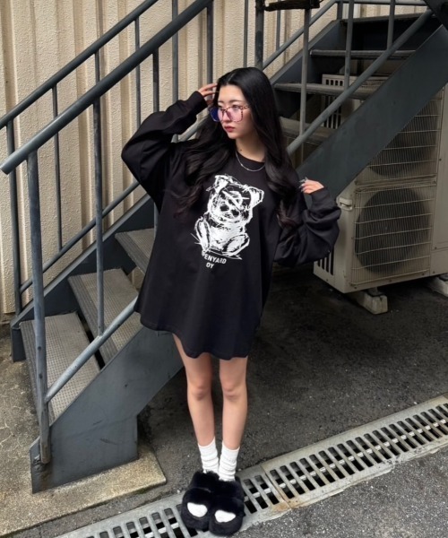 OY tシャツ 「OY/オーワイ」 SKETCH ODOLLY L/S TEE/スケッチ