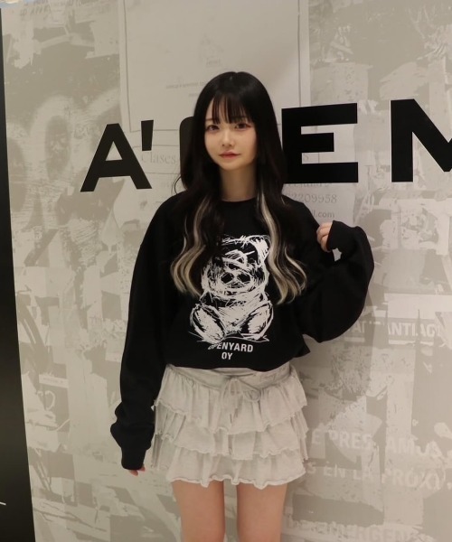 tシャツ 「OY/オーワイ」 SKETCH ODOLLY L/S TEE/スケッチオードリー長袖カットソー レディース メンズ OY tシャツ 「OY/オーワイ」 SKETCH ODOLLY L/S TEE/スケッチ
