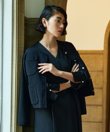 Ballsey カーディガン コットンポリエステルダブルフェイス 4