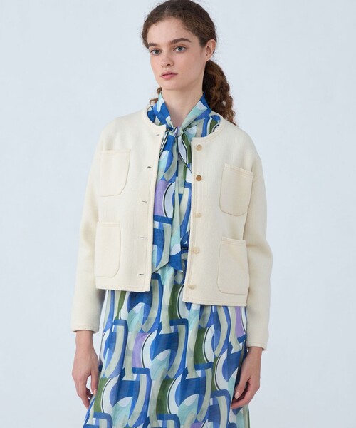 Ballsey（ボールジィ） カーディガン コットンポリエステルダブル