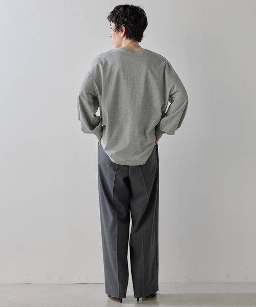THE PAUSE tシャツ 「THE PAUSE」ウィーグルロゴロングTシャツ