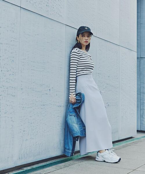 PROPORTION BODY DRESSING スカート リボンラップスカート