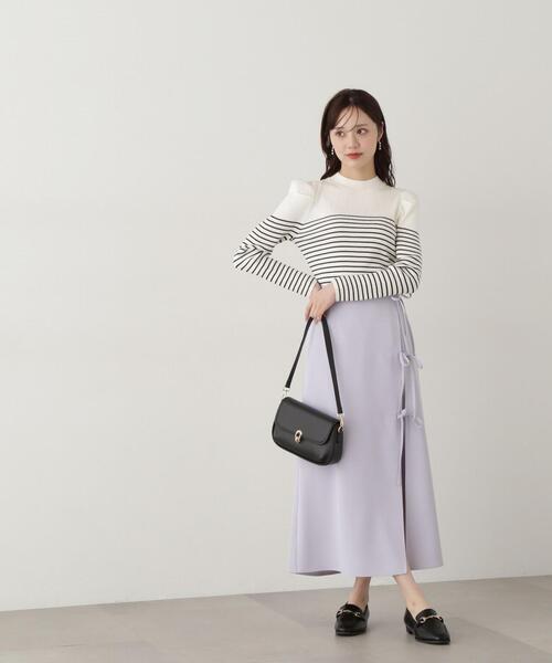 PRADAラップスカート リボン付き 着画あり PRADAラップスカート リボン付き 着画あり PRADAラップスカート