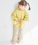 ワイドパンツ パンツ 「90-150cm」綿1...の詳細画像2