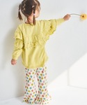 ワイドパンツ パンツ 「90-150cm」綿1...の詳細画像4