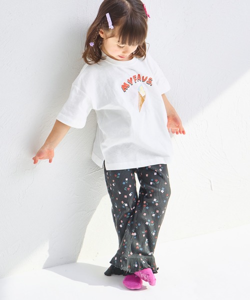 ハンドメイド子供袋　フレアシャツ、フリルパンツ120 Amazon | [Banlan] 上下セット 子供服 女の子 セットアップ