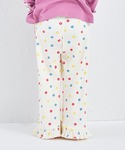 ワイドパンツ パンツ 「90-150cm」綿1...の詳細画像5