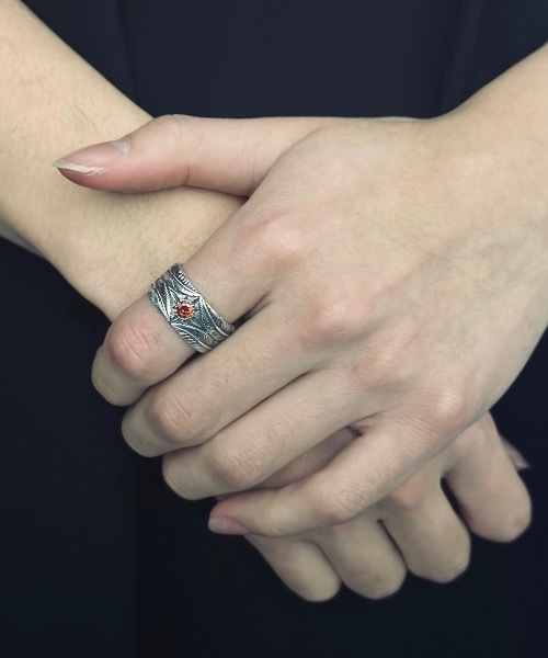 指輪 リング 「B-925 SILVER」925リング b925-r382-7g メンズ レディースの画像