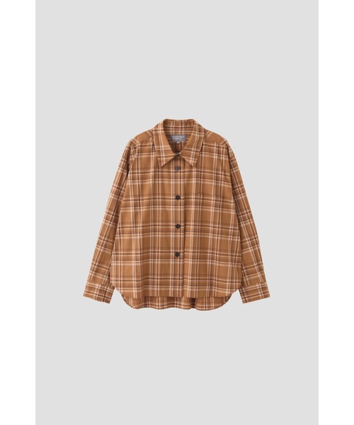 ブラウス シャツ YARN DYE COTTON CHECK レディース MARGARET HOWELL ブラウス シャツ YARN DYE COTTON CHECK