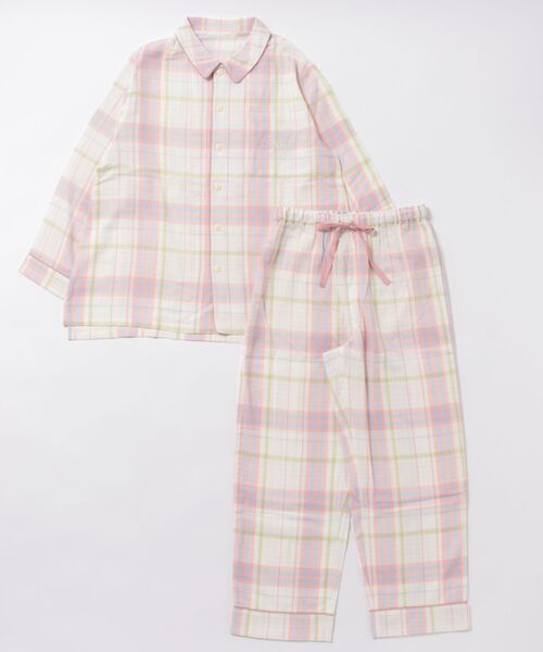 KID BLUE（キッドブルー） パジャマ ルームウェア -Wガーゼライン