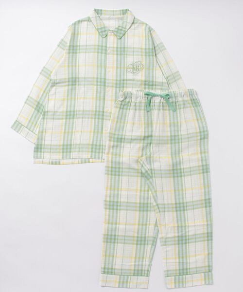 KID BLUE（キッドブルー） パジャマ ルームウェア -Wガーゼライン