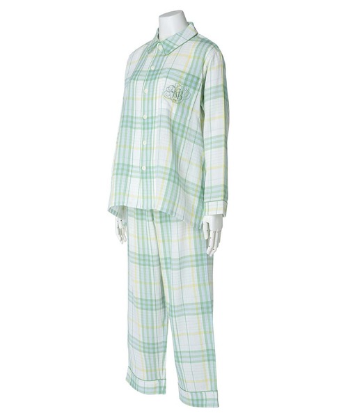 KID BLUE（キッドブルー） パジャマ ルームウェア -Wガーゼライン