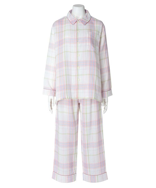 KID BLUE（キッドブルー） パジャマ ルームウェア -Wガーゼライン