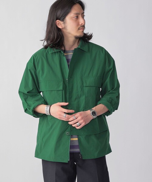 phenix ネイビー ナイロンジャケット Medium phenix 「+phenix」 ジップアップブルゾン MEDIUM ネイビー