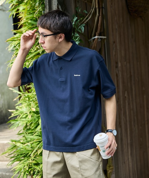 Barbour（バブアー） ポロシャツ Barbour/バブア― barbour hexham os