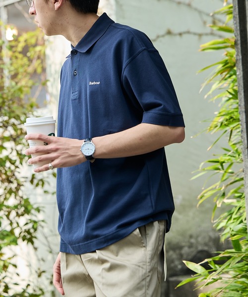 Barbour（バブアー） ポロシャツ Barbour/バブア― barbour hexham os