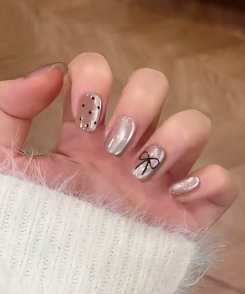 Lace Ladies（レースレディース） ネイルチップ ネイルシール リボン