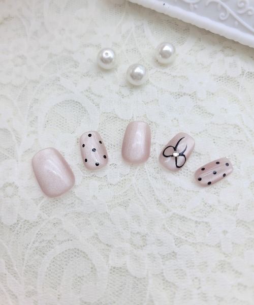 Lace Ladies（レースレディース） ネイルチップ ネイルシール リボン