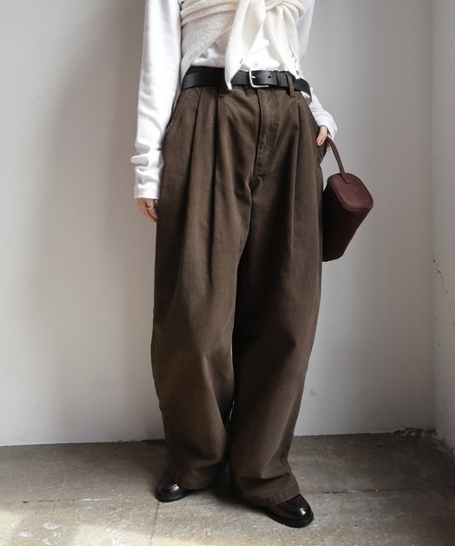 ANME ジーンズ デニム デニムパンツ 「新色追加」ルーズデニムタック