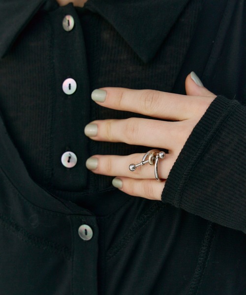 JOSE MOON（ジョゼムーン） ワンピース LAYERED SHEATH LINE CUTDRESS