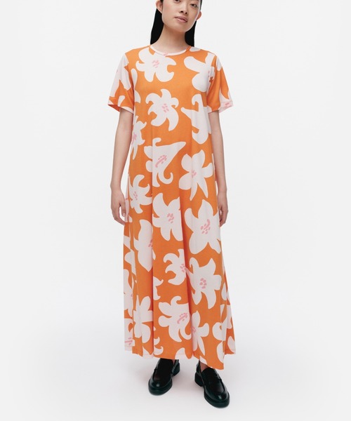 marimekko ワンピース Sh Kalliokielo Villinarsissi / dress