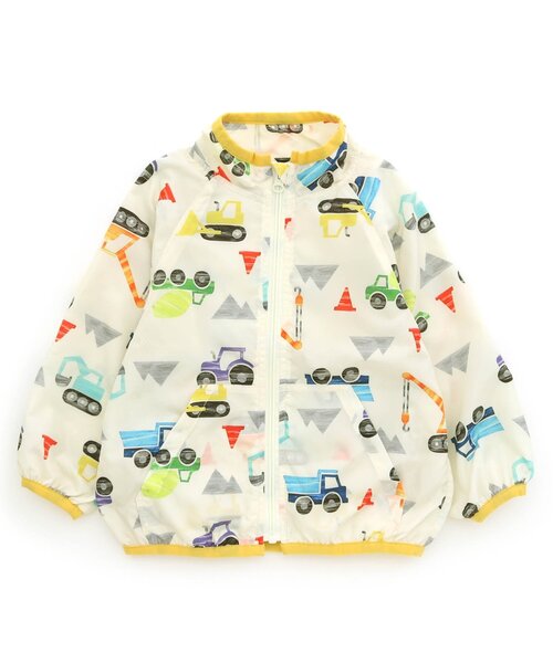 「BIT'Z」 「KIDS」ジップアップブルゾン 90 ライトグレー キッズ_画像4