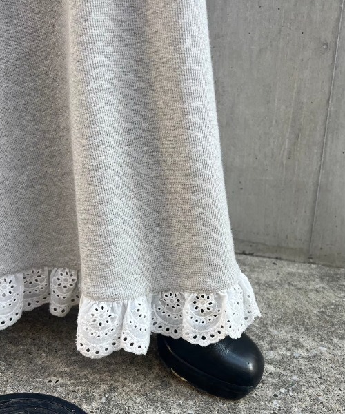 魅力的な価格 two-way ジャージ スウェットパンツ MI HONEY rib pants flare パンツ