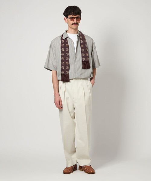 ＜Steven Alan＞ C/L/S ストライプ レギュラーカラー シャツ STEVEN ALAN シャツ 「Steven Alan」 C/L/S ストライプ